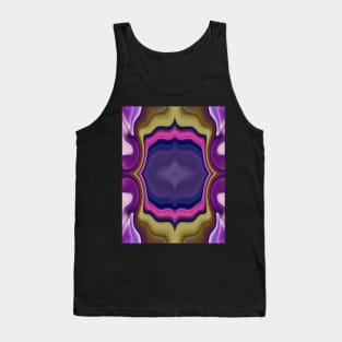 Abstract Liquify Art Pattern Tank Top